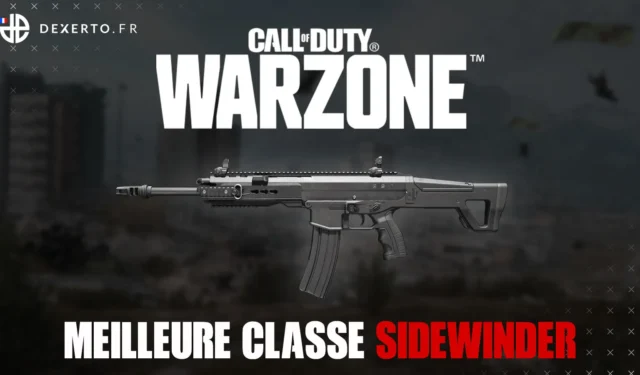 The best Sidewinder class in Warzone: accessories, assets…