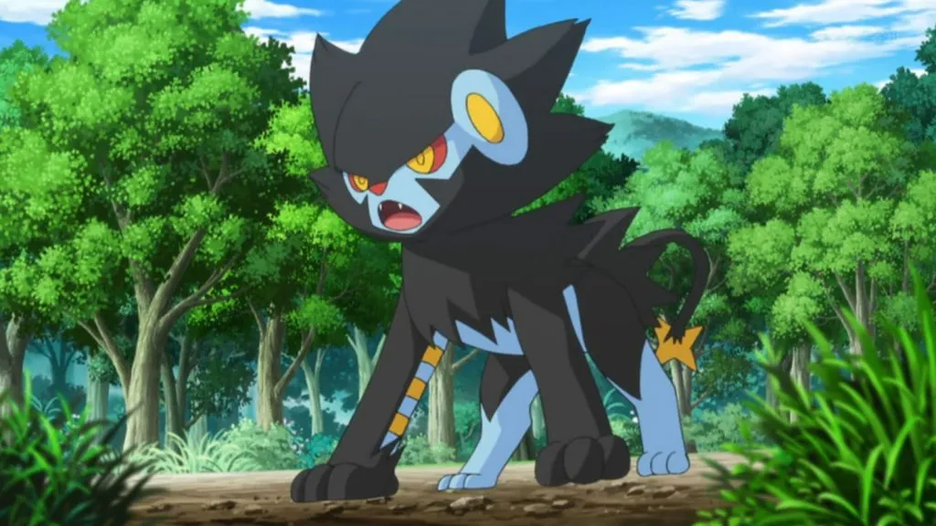 Luxray Pokémon cartoon