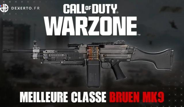 The best Bruen Mk9 class in Warzone: accessories, perks, equipment