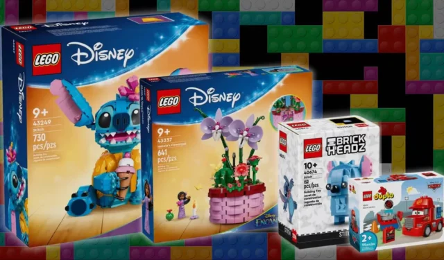 LEGO Disney 2024 sets available: Charm, Frozen, Stitch,…