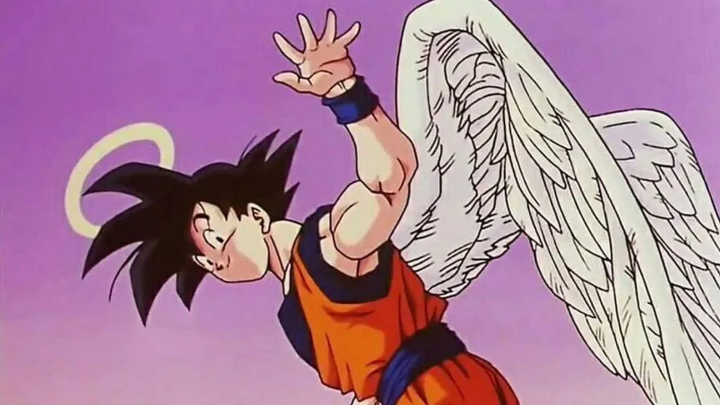 Goku in the anime Dragon Ball Z