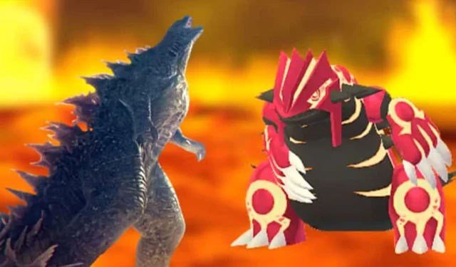 The legend of Groudon x Godzilla comes to life in Pokémon Go