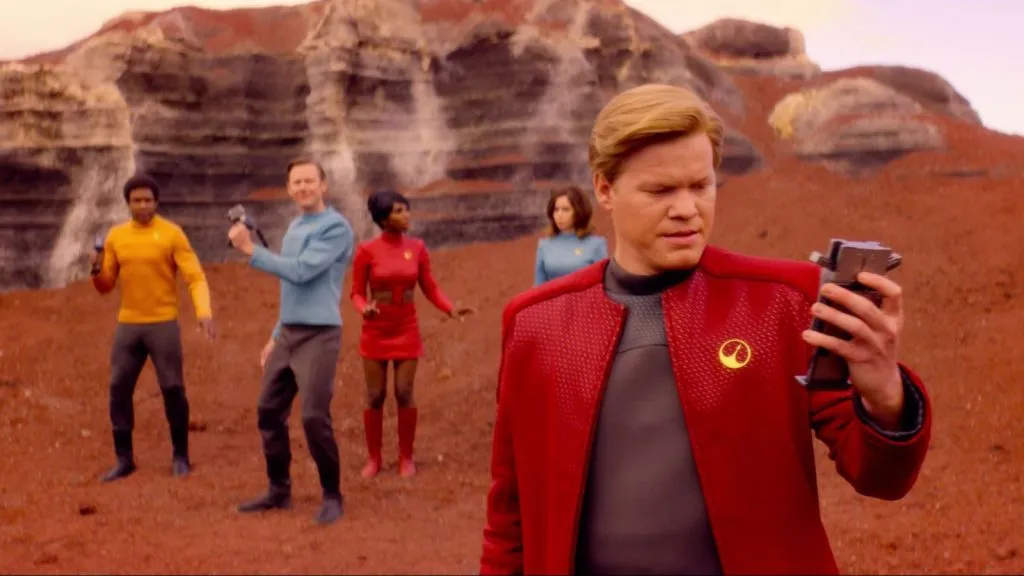 Jesse Plemons (Robert Daly) in USS Callister from Black Mirror