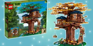 Flash reduction for the LEGO Ideas Treehouse set