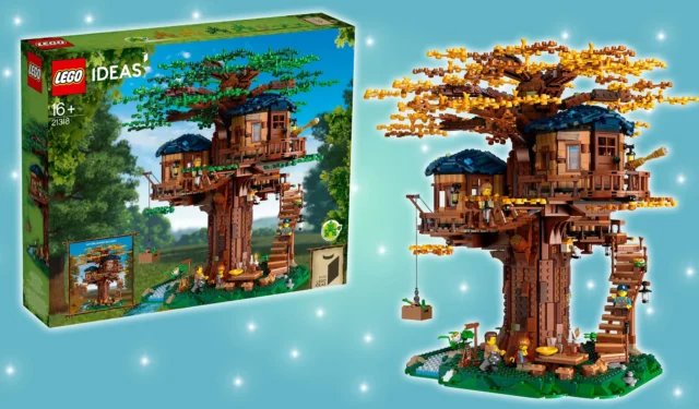 Flash reduction for the LEGO Ideas Treehouse set