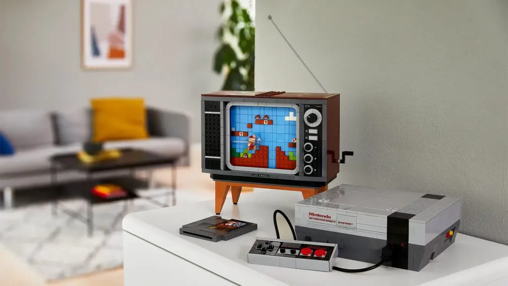 Ensemble LEGO Super Mario Nintendo Entertainment System