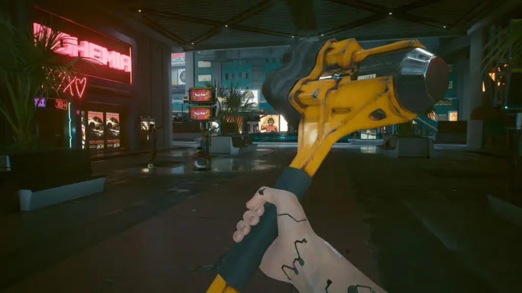 Sasquatch hammer in Cyberpunk 2077