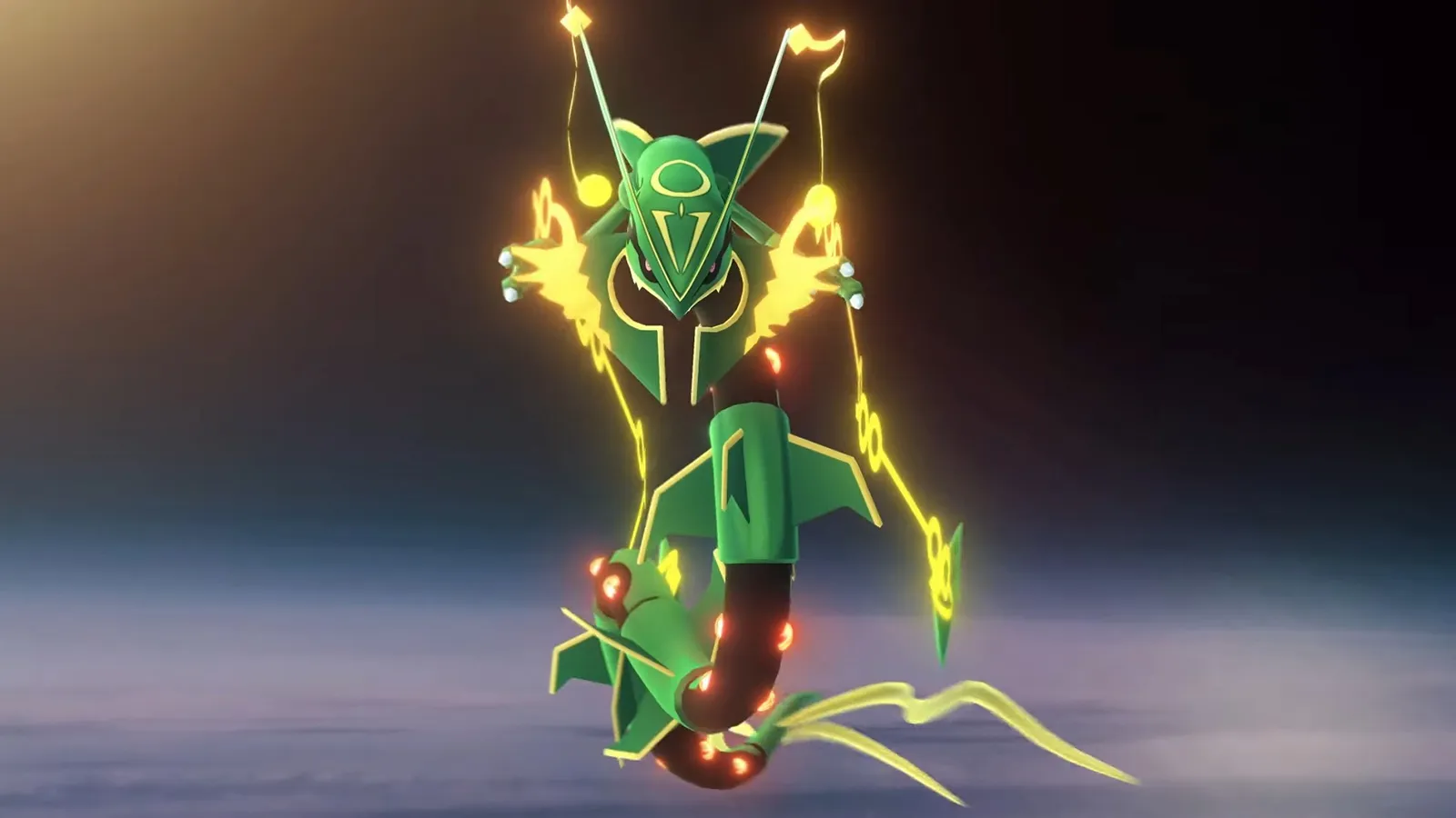 The Pokémon Mega Rayquaza