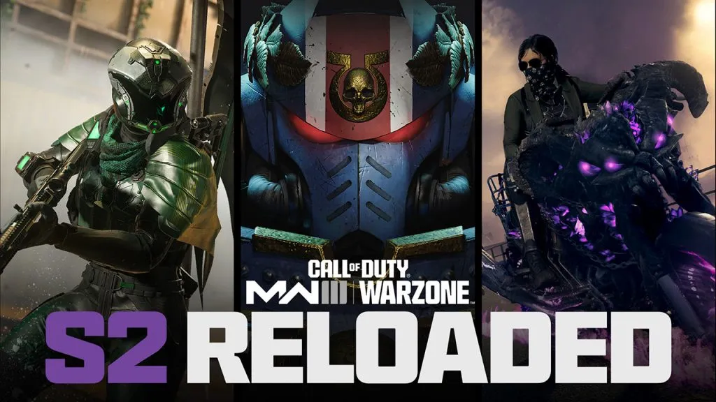 Season 2 Reloaded of Warzone and MW3