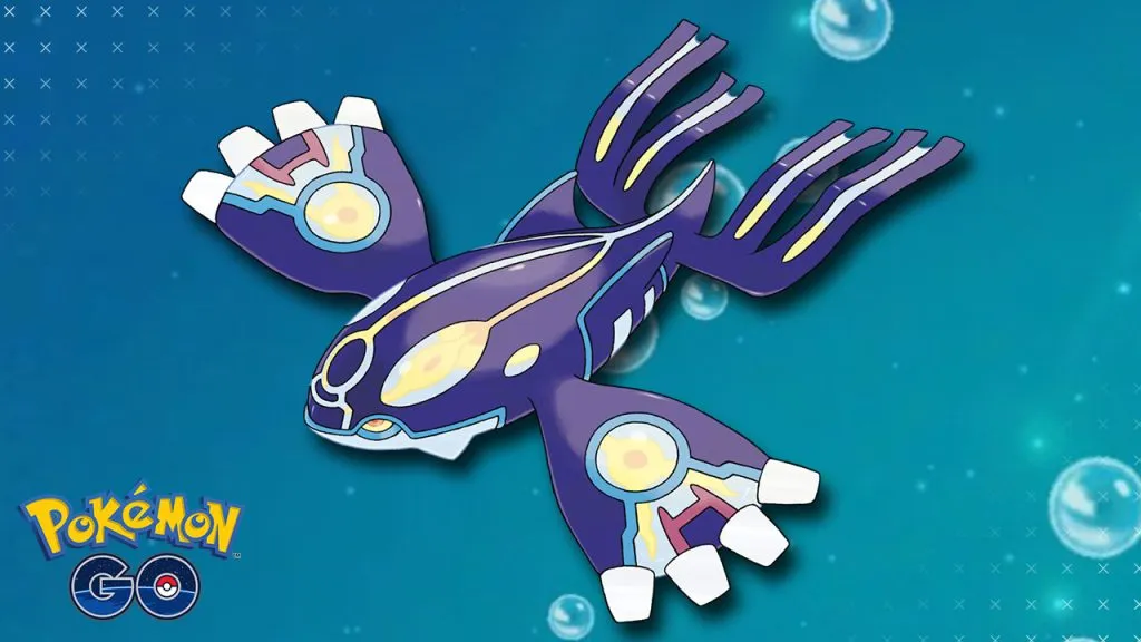 Primal Kyogre in Pokémon Go