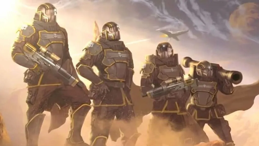 Squad in Helldivers 2