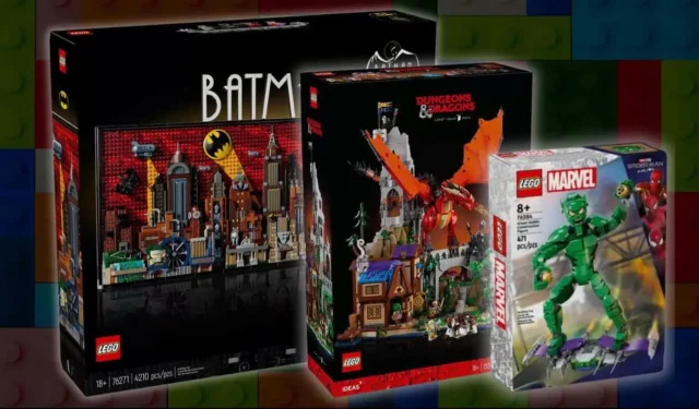 New LEGO sets for April 2024: D&D, Batman, Marvel…