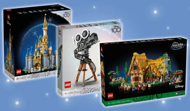 The best Disney sets for adults: Disney Castle, Snow White’s cottage…