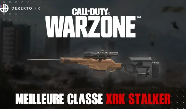 The best XRK Stalker class in Warzone: accessories, perks, equipment